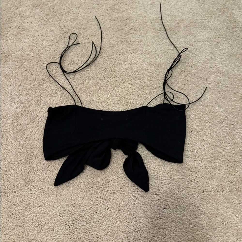 Joah Brown Tie Front Bandeau Crop
Top! Cross listed on Mercari! - Picture 2 of 3